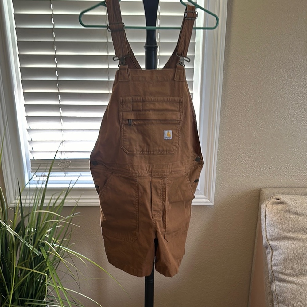 Carhartt Brown Women's Shorts Overalls